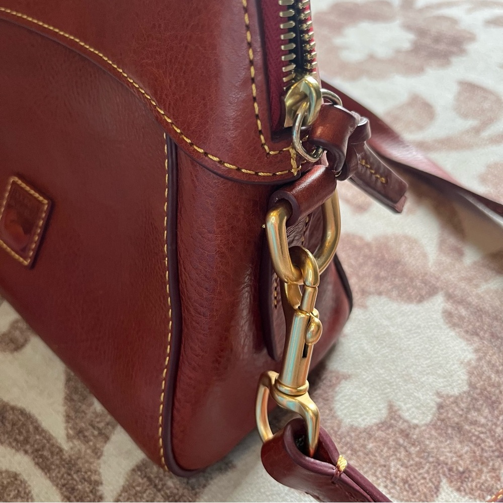 EUC Dooney & Bourke Florentine Vacchetta Leather Bag - Picture 5 of 16